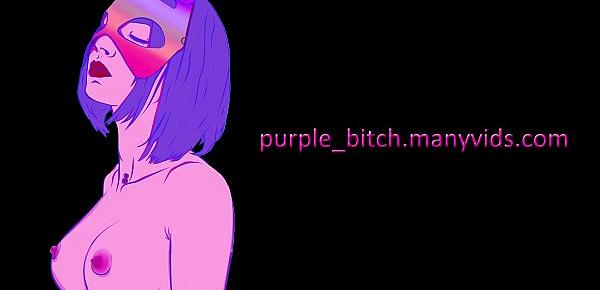  Anal Teen Yuno Gasai does double penetration Amateur Purple Bitch porno